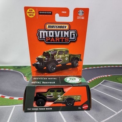 1947 Dodge Power Wagon * Green * 2026 Matchbox Moving Parts Case P