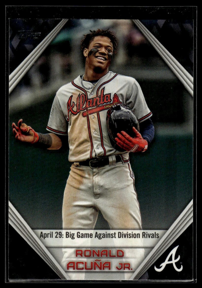 2019 Topps #RA-17 Ronald Acuña Jr. Ronald Acuna Jr. Star Player Highlights