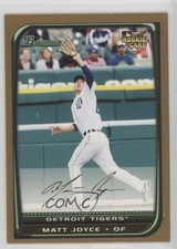 2008 Bowman Draft Gold Matt Joyce Matthew Joyce #BDP25 2a9