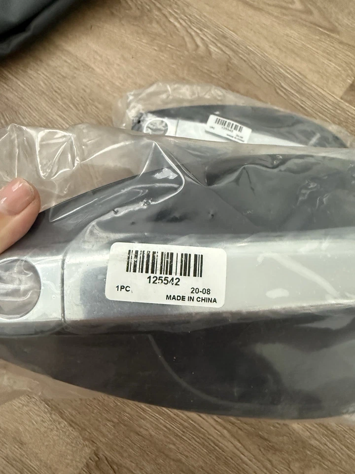 Manija de puerta OEM para Hyundai Sonata GL 2006 2,4 L exterior delantera izquierda cromada Foto 2 de 2