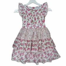 American Girl x Love Shack Fancy Garden Party Dress Girls 4 Tiered Ruffles