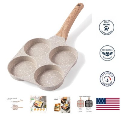 Granite Nonstick 4-Cup Omelette Skillet - Quick, Easy & Healthy Cooking