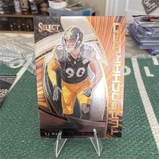 Panini 2025 Select Thunderstruck T.J. Watt Pittsburgh Steelers #21 NFL Card