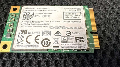 Lite-On LMH-128V2M / G50CY 128GB 6Gbps 1.8'' mSATA SSD