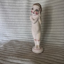 VTG 1920  s Carnival Doll Chalkwear Flapper/ Kewpie  