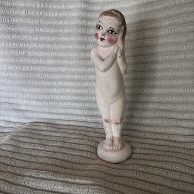VTG 1920 s Carnival Doll Chalkwear  Flapper/ Kewpie￼