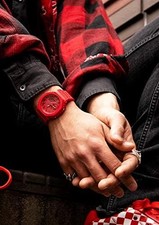 Casio Watch G-SHOCK Carbon Core Guard GA-2100-4AJF Men Red 51g 2019 Japan