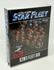 A Call to Arms: Star Fleet Kzinti Fleet Box SEALED RARE OOP 16 SHIPS 6 SHUTTLES