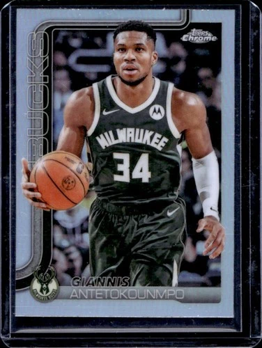 2025 Topps Giannis Antetokounmpo Base (Raw)