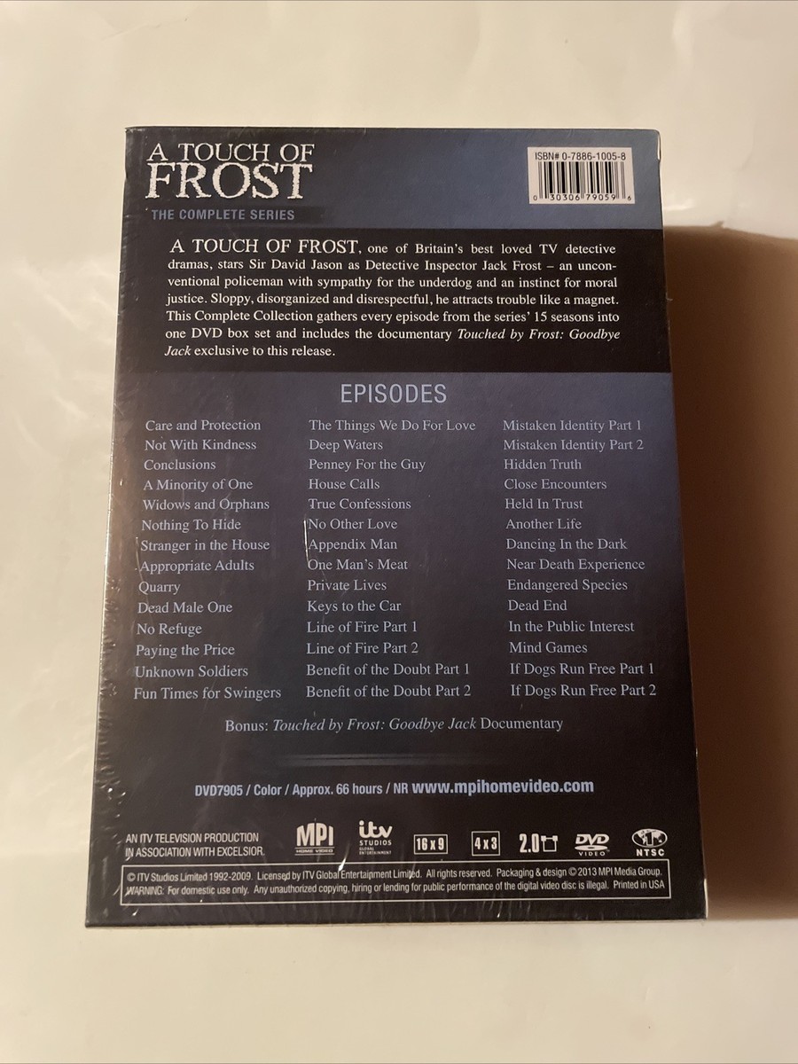 A Touch of Frost: The Complete Series (DVD, 2013, 19-Disc Set) for