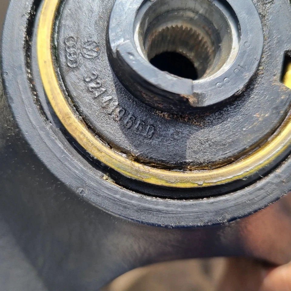 Lenkrad Drei Speichen VW Polo MK2 86C 321419660 - Bild 2 von 4