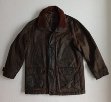 Globetrotter Vintage Jacke Braun Größe L Baumwolle Kragen Reißverschluss Taschen