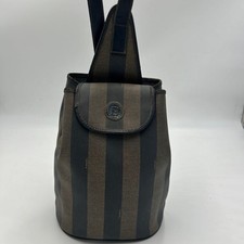 FENDI PVC Pecans Pattern Shoulder Bag Body Bag Leather Pecans 16a