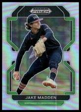 2022 Panini Prizm Draft Picks #PDP118 Jake Madden Silver