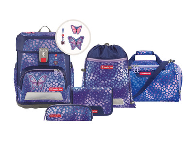 Step by Step Schulranzen-Set CLOUD Butterfly Maja 6-teilig