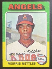 Morris Nettles 1975 Topps Mini Baseball California Angels #632