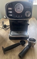 Cookworks Espesso Coffee Machine with Frother 1.2L Water Tank