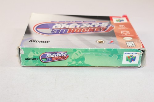 Wayne Gretzky's 3D Hockey N64 Nintendo 64 Complete CIB Authentic! Nice! - Picture 14 of 16