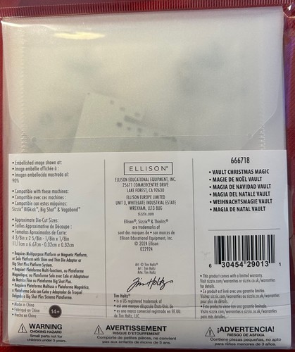Sizzix Thinlits Metal Die Pack designed by TIM HOLTZ 35+ TO CHOOSE FROM - Picture 64 of 98