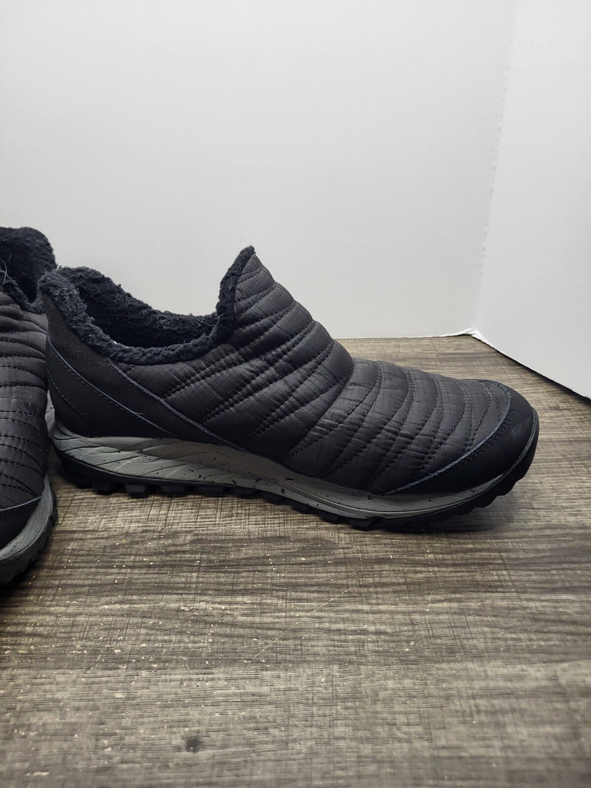 Merrell Shoes Antora 2 J066950 Sneaker Moc Nero Slip On Foderato in Pile Donna 9 5