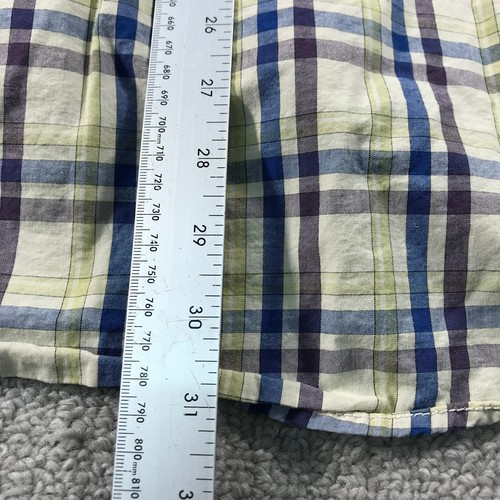 Christian Audigier Shirt Mens 2XL XXL Button Up Pearl Sna Blue Yellow Western - Picture 6 of 8