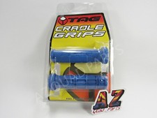 Tag ATV Handlebar Grips Blue Yamaha Blaster Banshee Warrior Wolverine Bruin