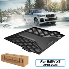 Car Rear Trunk Mat Cargo Liner Tray TPO Rubber All Weather For 2019-2024 BMW X5