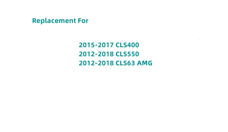 Passenger/Right Front Door Window Glass For 2012-2018 MB CLS63 AMG CLS550 CLS400 - Image 2 of 3