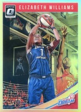 2019 Panini Donruss WNBA OPTIC SILVER HOLO PRIZM #21 ELIZABETH WILLIAMS DREAM