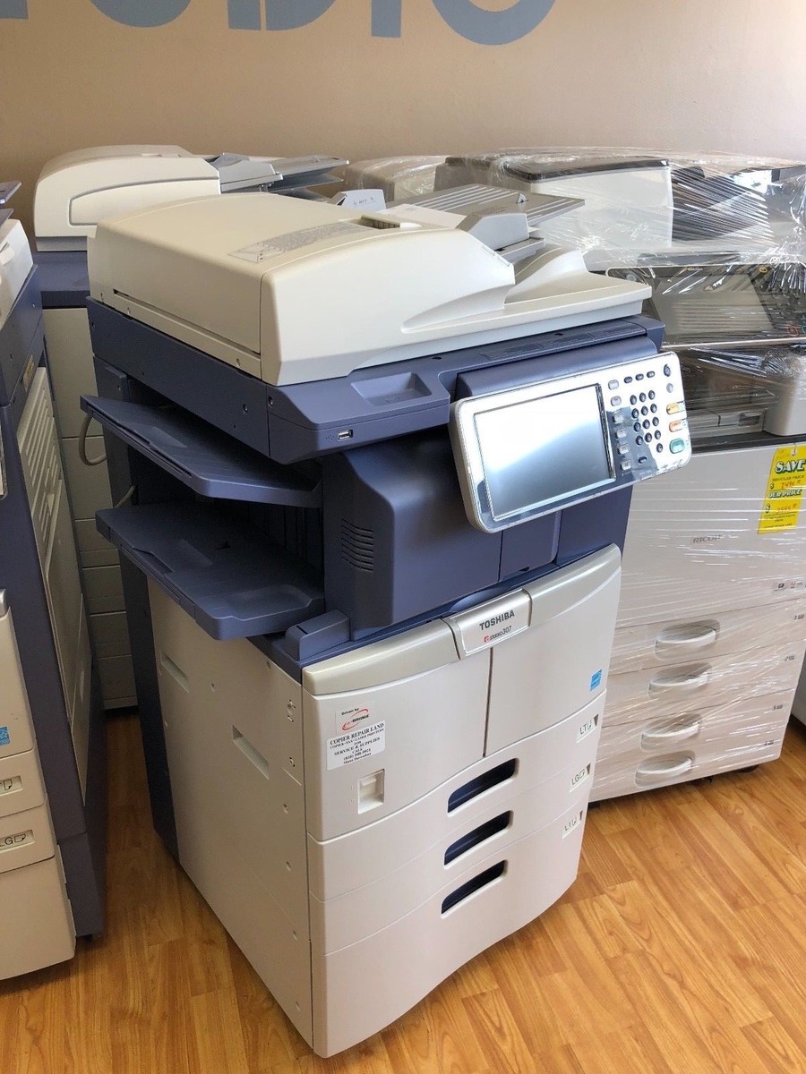 Toshiba e-Studio 307 - Copy-Print-Fax-Scan (Low Meter Toshiba e-Studio 307 - Copy-Print-Fax-Scan (Low Meter