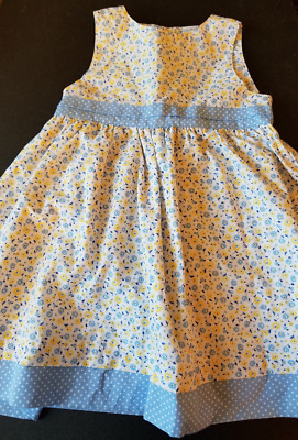 light blue and yellow dress