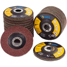 Flap Disc 4.5" 4-1/2 40 60 80 120 Grit For Grinder Sanding Grinding Wheels USA