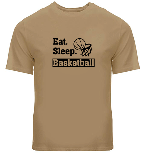 Basketball Sports Tee Graphic gift Outdoor Gaming T Shirt Motivational Eat Sleep - Bild 29 von 34