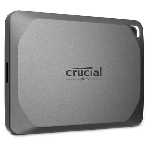Crucial 2TB X9 Pro USB 3.2 Gen 2 Portable SSD Read Speeds up to 1050 MB/s