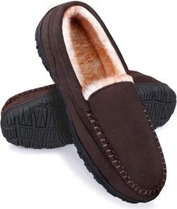 mens moccasin slippers ebay