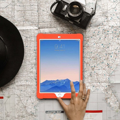 AMZER Soft Silicone Skin Jelly Case Impact Resistant Cover for Apple iPad Air 2 - Picture 41 of 63