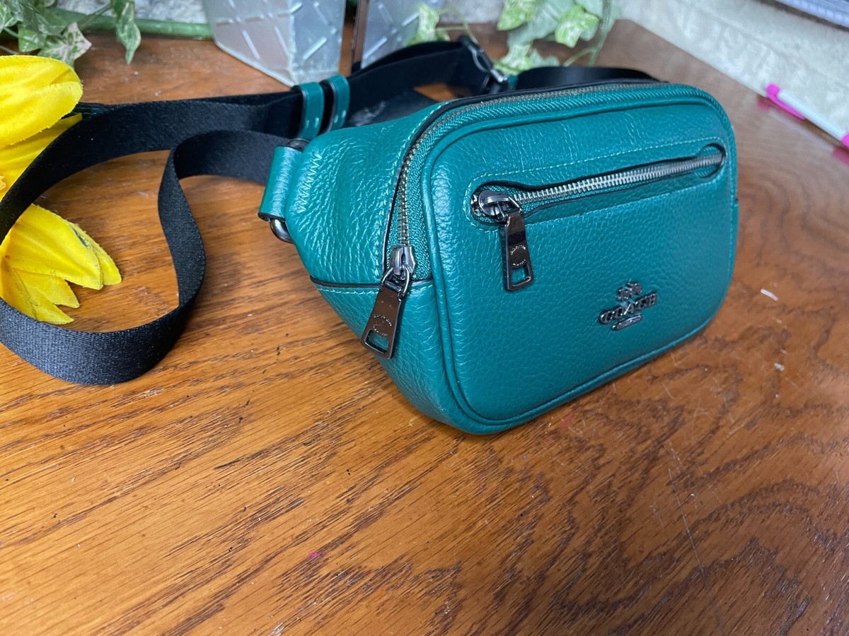COACH LEATHER ELIAS BELT BAG CR190 WAIST FANNY PACK