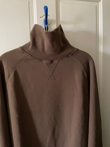 J Peterman Sweatshirt Rich Earthy Brown XL - Picture 4 of 5