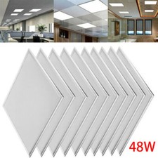 Large LED Panel Light Ceiling Recessed or Suspended Modular Lighting Shop Office