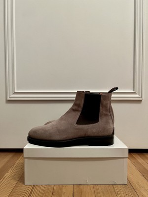 herren stiefelette 41 von Santoni NEU / Sandbeige