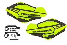 Powermadd Sentinel Handguards Charcoal Hi Viz Yamaha Honda Suzuki Kawasaki ATVs