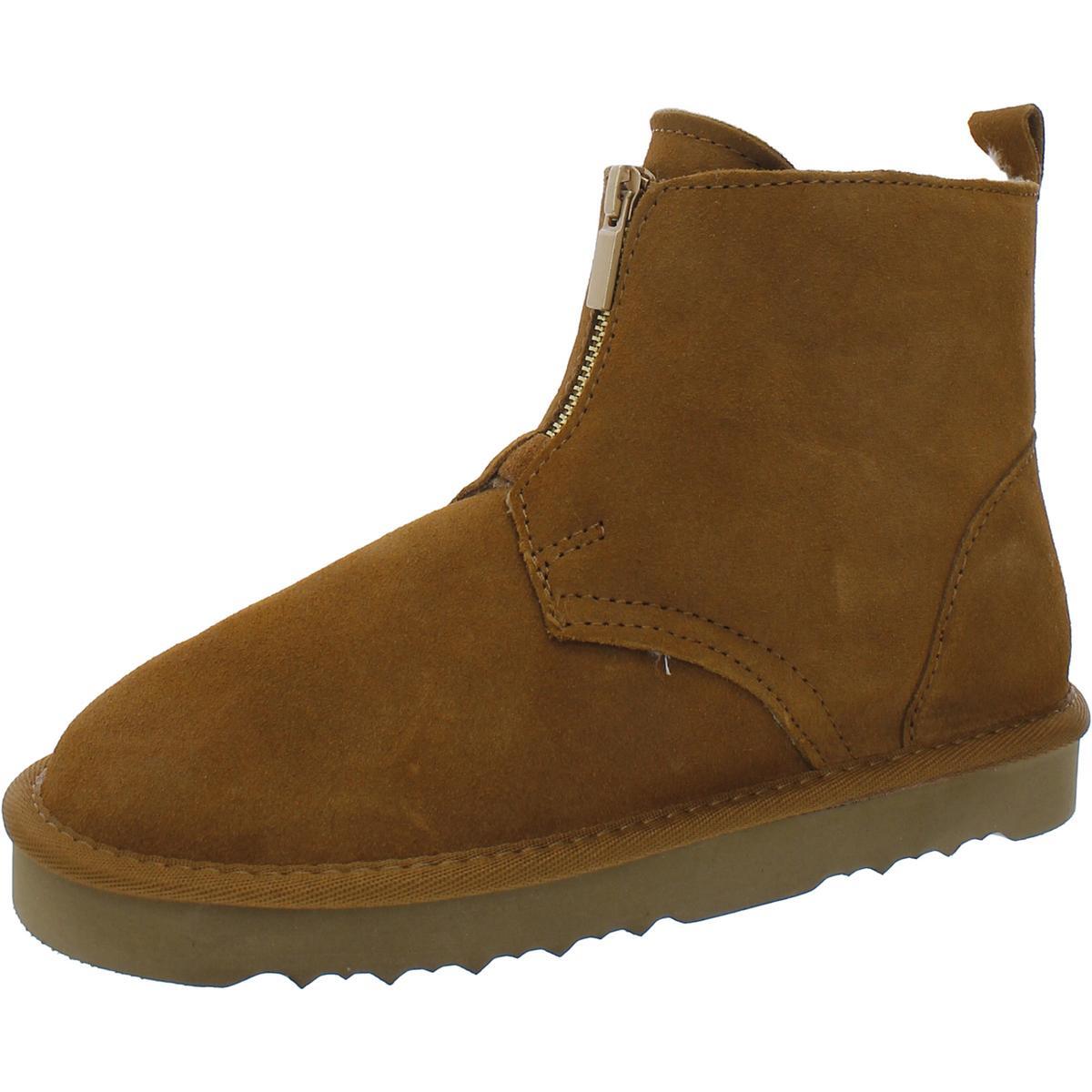 Style & Co. Женские ботильоны из искусственной кожи BHFO коричневого цвета, 5 средних размеров (B,M) 5074