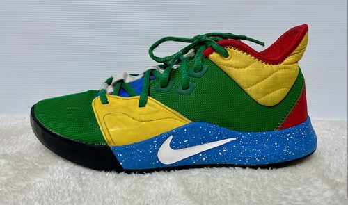 Nike PG3 Basketball Low Top Shoe AV792-991 Men’s Size US 8.5 UK 7.5 GUC - Picture 5 of 13