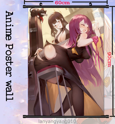 Girls Frontline Anime Ukm 2000 Wall Poster Scroll Home Decor Otaku 60x90cm Ebay
