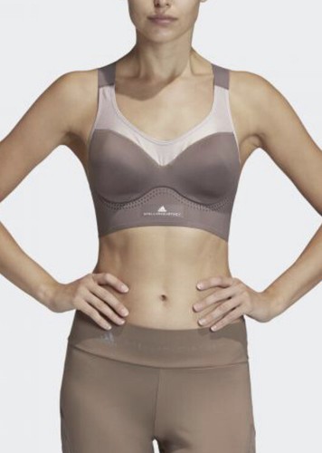 Sujetador gris ADIDAS BY STELLA MCCARTNEY talla 30c nuevo con etiquetas FK9740 - Imagen 4 de 5