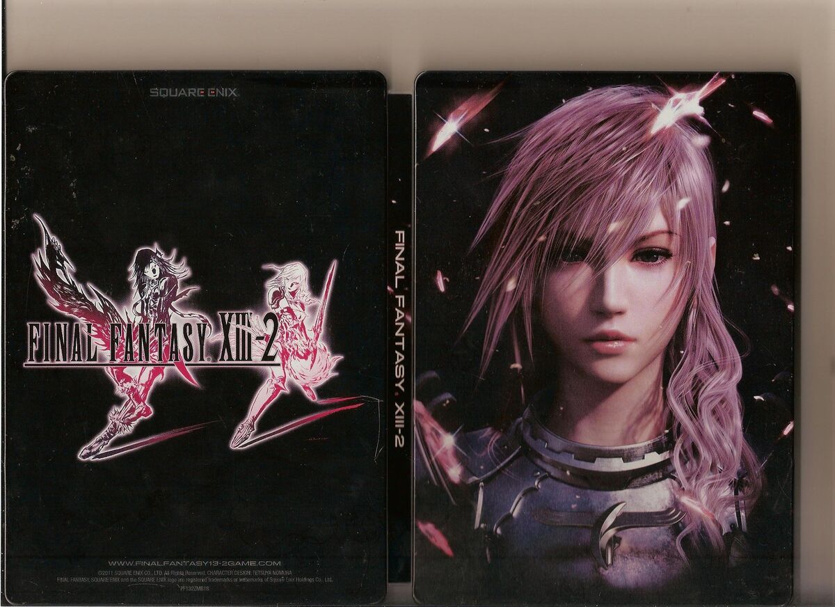 FINAL FANTASY XIII - 2 XBOX 360 / X BOX 360 STEELBOOK FINAL FANTASY XIII - 2 XBOX 360 / X BOX 360 STEELBOOK