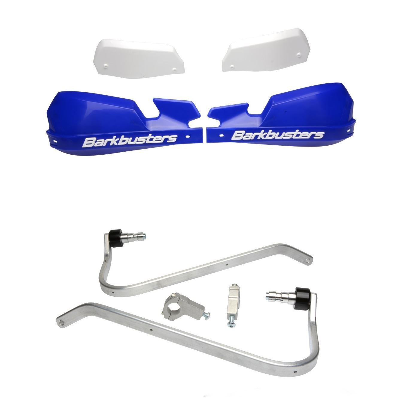 BarkBusters VPS Blue Handguard & 2 Point Mount HONDA XL600V Transalp 1987-1999