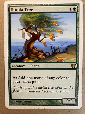 MTG 1x Utopia Tree Core Set 9th Edition Modern Magic the Gathering Card x1 HP