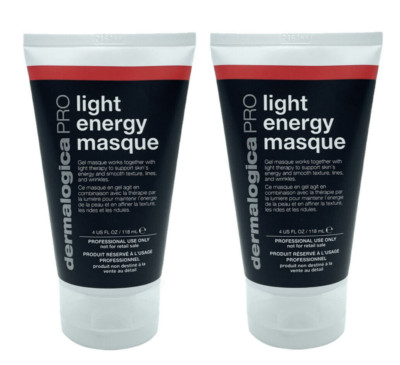 Dermalogica Pro Size Light Energy Masque ( 4fl.oz / 118ml ) *NEW / [ 2 PACK]