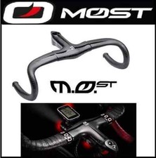 MANUBRIO TALON AERO FIBRA CARBONIO BICI CORSA 40 42 44cm PIPA ATTACCO INTEGRATO